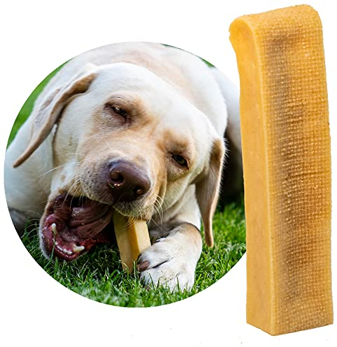 Petsoo® schmackhafter Käsekauknochen aus Hartkäse XXL für große Hunde - Kauknochen im Churpi Style aus norddeutscher Kuhmilch Kaukäse Kaustab (5)