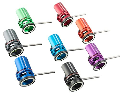 Bogenschießen Compoundbogenvisier Compoundbogen Zielfernrohr 1 Pin Visier mit 2X 4X 6X 8X Linse für Zielübungen Compoundbogen Wettkampfzielfernrohr mit Lichtabdeckung (Schwarz, 4X)