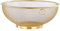 Ioensy Rice Washing Strainer Kitchen Strainer Container Cooking Tool Metal Strainer Multifunctional Drain Vegetables Fruits Strainer, Gold