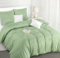 Utopia Bedding Funda Nordica Cama 180 - Microfibra Juego de Funda Nordica 240x260 cm y 2 Fundas de Almohada 65x65 cm (Verde Salvia)