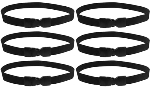 PRETYZOOM 2sets Elastic Round Trash Bag Bands Trash Can Band for Home Office 3pcs*2