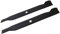 SECURA Jeu de lames (éjection) compatible avec Husqvarna LT151 960410018 Tracteur de pelouse