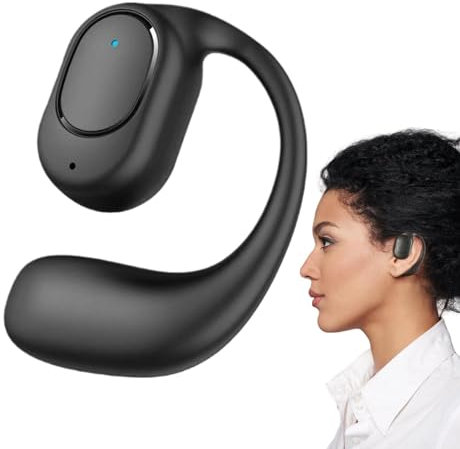Yulokdwi Casque Supra-auriculaire,Écouteurs sans Fil, Casque sans Fil Oreille Ouverte, Écouteurs avec Connectivité Instantanée pour La Course, ÉCouteurs Ergonomiques avec Appels Clairs pour La Cou