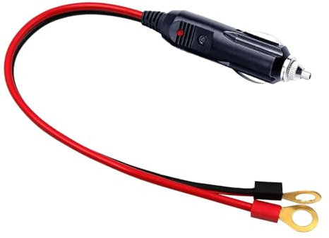 lighterr Adapter Cable - 12V Heavy-Duty Plug Cable Extension Cable Wire | ABS Extension Cord Plug Charger Accessory Connector Kit for Car Inverter | Air Pump Electric Cup | cigarete lighterr