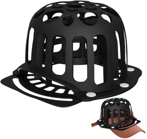 Zqkimzi ilicone Baseball Cap Washer, Hat Cleaner Protector, Washing Machine Hat Cleaner, Cap Cleaning Tool for Adults, Kids Hat Washing Solution, Effective Hat Cleaner Protector for Washing Machines