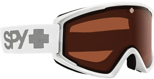 SPY Optic Crusher Elite Goggles Matte White LL Persimmon