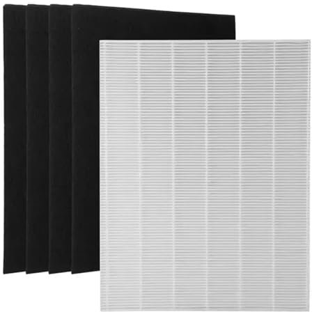 Filtro HEPA H13, Compatibile con Electrolux, Filtro Aria EAP 300 EAC315, Filtro A Carbone Attivo Hepa13 di Ricambio EF118 EF114