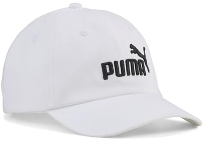 PUMA Jugendliche Essentials No.1 Logo Baseball-Cap Kind, White