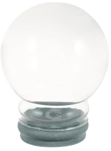 Cabilock Kit De Fabrication De Boules À Neige en Verre Transparentes À Faire Soi-Même 3 Pièces pour Décoration Intérieure Noël Enfants Et Adultes Globe D Eau Vide Personnalisable