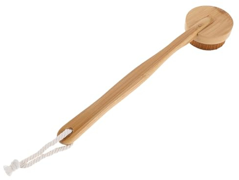Veemoon Selbstbräunungsbürste für Körper und Rücken Bräunungspinsel-applikator aus Holz und Nylon Leicht zu Reinigen und Trocknend für Selbstbräunungsmousse und Lotion