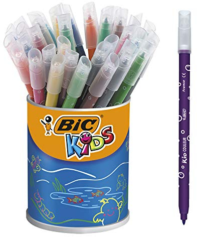 BIC KiDS Medium Filzstifte (36-teilig)