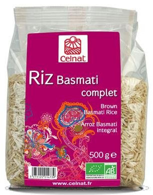 Celnat Arroz Basmati Integral, 500 gr