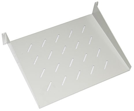 Link ripiano per armadio rack LKRIP350G in acciaio verniciato a polvere elettrostatica colore grigio chiaro RAL7035 dimensioni 48x35x4,5 cm capacità di carico 30 kg confezione da 1 unità