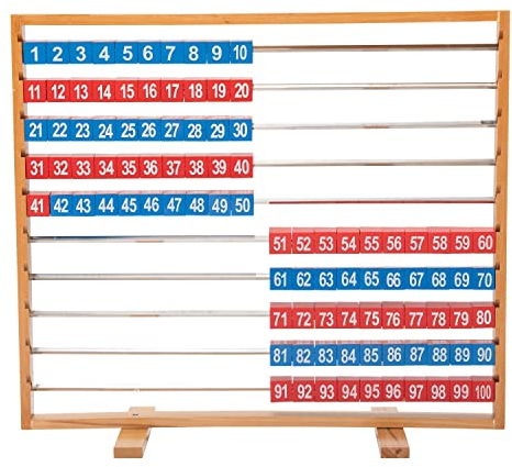 Betzold - Hunderter-Würfelrechengerät - Rechenschieber Mathematik Grundschule
