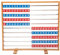 Betzold - Hunderter-Würfelrechengerät - Rechenschieber Mathematik Grundschule