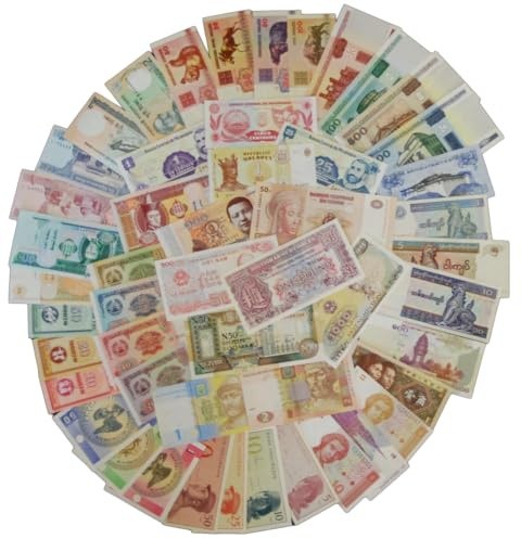 Tutto Mondo 50 Varie bankfrische Banconote Nuevo (Banconote per Collezionisti - nessun Mezzo di pagamento)