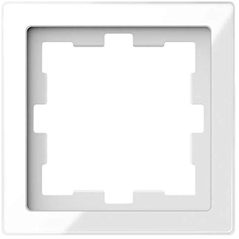 Merten Rahmen 1f.kristallws MEG4010-6520 D-Life Glas Abdeckrahmen 4042811198633
