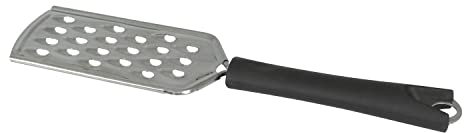 Amig - Rallador de Alimentos de Acero Inoxidable - Rallado Manual - Válido para Frutas, Verduras, Pan, Frutos Secos, Patatas, Quesos o Chocolates - Mango Antideslizante