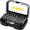 DeWalt DT7944TS-QZ - Juego de puntas de atornillar con pantalla de mostrador (12 x DT7944S), color negro y amarillo