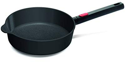 Woll Diamond XR Logic Poêle à induction avec manche amovible et revêtement anti-adhésif 7 cm, 24 cm