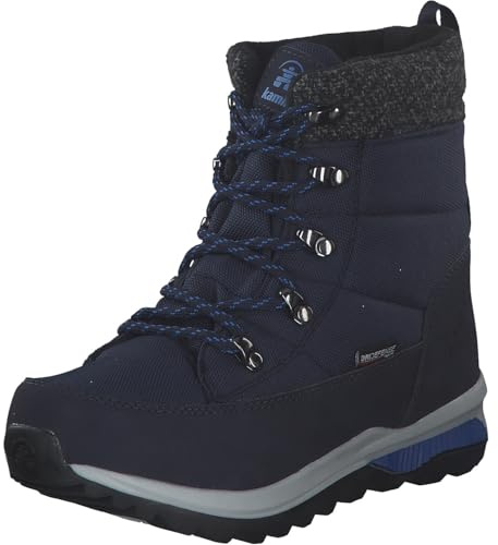 Kamik Unisex Kinder Owl Winterstiefel, Dunkelblau, 38 EU