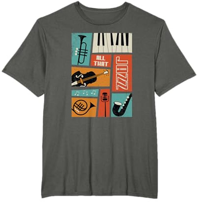 Musique jazz – piano rétro vintage T-Shirt