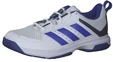 adidas Indoor Shoe Ligra 7 M, FTWR White/Lucid Blue/Team Navy Blue 2, HQ3516, 48 EU