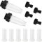 Vegena 2 filtri acqua tubo da giardino – 3/4 pollici prefiltro acqua con 6 inserti filtro + 4 adattatori rapidi, set filtro acqua tubo da giardino per idropulitrici ad alta pressione, camper
