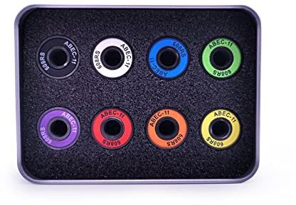 EICOFF Kugellager 8 stücke ABEC-9 608 2RS Kugellager Inline-skate-Räder 608 RS Kugellager für Skateboard Rostschutz 8x22x7mm Achse