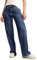 STREET ONE Damen A378109 Jeans Loose Fit, Dark Blue Washed, 34W / 30L