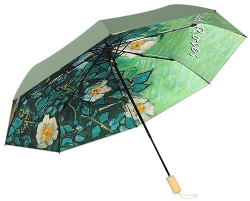 QILIXIANGXUWEI Sombrilla Plegable Pequeña Y Cómoda For Días Soleados Y Lluviosos.(YuanyeRose)