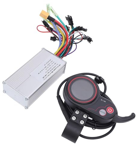 MechKit Kit Controller Brushless Bici Elettrica, 36V 48V 60V 450W 500W Sinusoidale Controller Regolatore di velocità con SL100 Display LCD