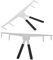 IWOWHERO 2pcs Stainless Steel Eyebrow Ruler Mapping Tool Precision Shaping for Symmetrical Brows