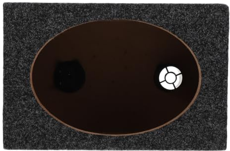 Single Vented Subwoofer Enclosure Wood Felt Car Audio Box | Multiple Air Port Designs, Custom Vent Options, Vehicle Speaker Box Installation and Car Audio Modification