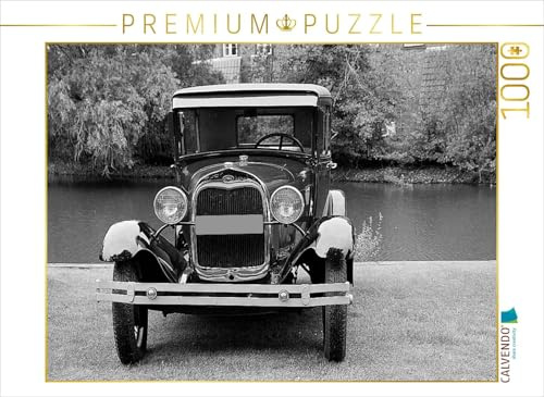 CALVENDO Puzzle Automobile vergangener Jahrzehnte | 1000 Teile Lege-Größe 64 x 48 cm Foto-Puzzle für glückliche Stunden