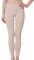 Celodoro Damen Leggings, stretchige Jersey Hose aus Baumwolle - Beige XXL