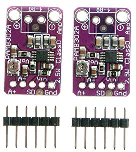 ARCELI 2pcs PAM8302 2.5W Simple canal classe D Audio Amplificateur de puissance Amplificateur Conseil
