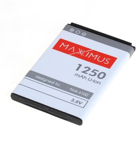 Mobilfunk Krause - Akku Maxximus für Nokia 6230i 1250mAh Li-Ionen (BL-4C)