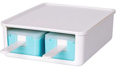 FACAI Ice Cream Mould,ice Lolly Mold,silicone Popsicle Mold -ice Pop Mould,mold Easy to Remove Ice Pop Moulds,Blue