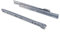 EVOTRADE Gama completa – Par de guías de rodillo, rieles de rueda para cajones con fijación a tornillo compatibles con Ikea – Para madera y metal, 30 kg de carga (Con cierre estándar, 450 mm)