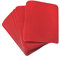 sourcing map Parches Termoadhesivos 12uds para Reparación de Ropa Telas, Parches de Tela para Planchar, Rojo 4,9x3,7 para Decoración Reparación de Agujeros Ropa, Pantalones, Bolsa