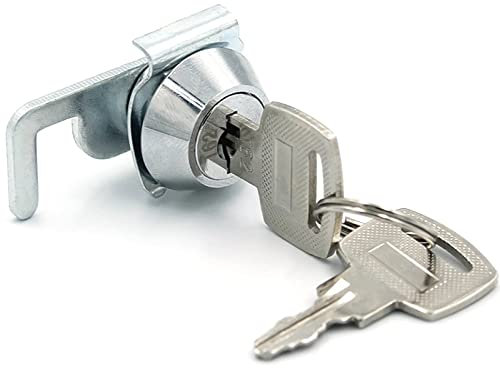 VCHEL Mini Serrure À Came Avec Clip Rapide Pour Caisse Enregistreuse POS Tiroir GYM Casier Armoire En Métal Serrure De Boîte À Air,Même Clé