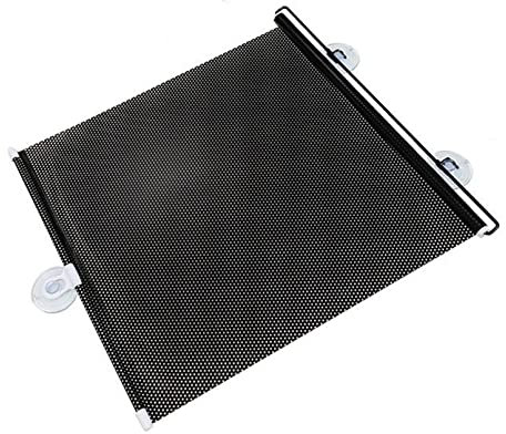 GOFOHIMI Sunblind Sun Shade with Suckers Roller Blinds,Sunshade Roller Blackout Blinds Curtains,Blackout Blind Shade Temporary Portable Window Curtain,for Living Kitchen Window (W40xL60cm (16x24in))