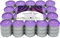 KROWN - Velas de Té Perfumadas, Velas Decorativas Aromáticas (Lavanda, 20 Velas)