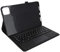 Funda de Teclado para Pad 6 6 Pro, Teclado Bluetooth Inalámbrico Extraíble Magnético con Funda, Funda de Teclado Ligera con Cuero PU para Tableta (Black)