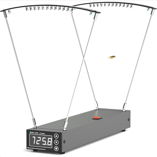 PODEC Präzisions-Schießgeschwindigkeitstester, Ballistischer Präzisionschronograph Mit MPS/FPS/Joule-Messwerten, Geschwindigkeitsmessbereich: 4–6500 FPS, Zur Verbesserung Ihrer Schießgenauigkeit