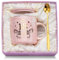Taza de Cerámica Rosa para Chicas de 18 Años - Regalo Original con Tapa, Cuchara y Caja de Regalo - Ideal para Cumpleaños, Amigas, Hija, Hermanas