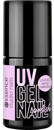essence studio nails UV GEL NAIL polish, Nr. 103, Violett, langanhaltend, farbintensiv, vegan, ohne Mikroplastikpartikel, ohne Parfüm, ohne Parabene, 1er Pack (5ml)