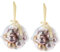 24 x Mini Baumkugeln Ø 3 cm zum Hängen - Bruchsicher aus Kunststoff - Baumschmuck für Innen und Außen - Kleine Christbaumkugeln (Rosa + Gold (matt + Glanz))