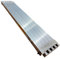 Vibeo Gerüst Aluminium-Schiebegerüst-Arbeitsplattform, 88,5 cm – 330 cm Längenverstellbare Gerüststrebe, Stabiles Plattform-Leiterbrett(185~330cm(6~10.8ft))
